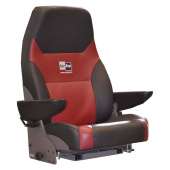 Norsap R-0036 - 1500 Big Seperate Seat Black Leather