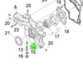 Nanni Diesel 970310788 - Relief Valve Assembly for Timing Case