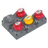 BEP 718-140A-DVSR - Battery Distribution Cluster For Twin Inboard Engine With Three Battery Banks