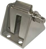 Allpa Stainless Steel Chain Stopper, A=68mm, B=79mm, C=40mm, D=14mm