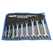 SP Tools Spanner Set Geardrive Reversible Roe Metric 8-19 mm (9 pcs)