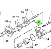 Bukh 520H0304 - Retaining Pin for DV29RME and DV32 Engines