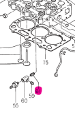 Northern Lights 198486380 - Hex Nipple, 1/8 BSPT 