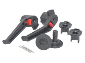 Lewmar 361862992 - F3G Flush 3G BI-SQ Handle Kit (Pair)