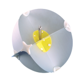 Allpa Aluminum Holder Pole Radar Reflector 'Navy Star' For Life Raft