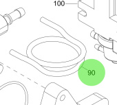 Steyr Z002492-0 - Vacuum Hose Kit for MO174V40 v1 Engines