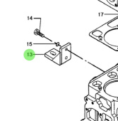 Bukh 008E5201 - Right Engine Mount for DV36 and DV48 Engines