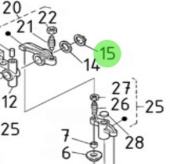 Nanni Diesel 970313714 - External Circlip for Valve Train Assemblies
