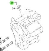 Bukh 39316-3C010 - Flange Bolt for S270J Camshaft