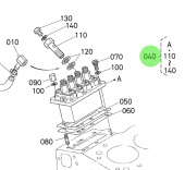 Bukh 16060-5101-0 - Injection Pump Assembly for EPA36 Engines