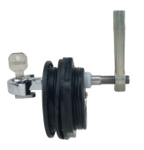 Perko 1086DP3BLK - Hatch Latch, Straight with Lock Black, Retractable Bolt