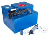 Albin 03-02-007 - 47L Waste Water Tank CPL with Diaphragm Pump 12V