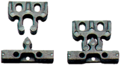 Allpa Nylon Door Fastener, White