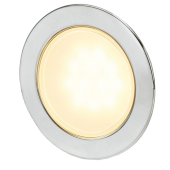 Hella EuroLED 95, Gen 2, Stainless Steel Ring, Warm White, 95mm, Round