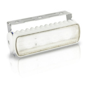 Hella Marine 2LT 980 573-021 Sea Hawk-R LED Floodlights, White Light, White Housing - Spread