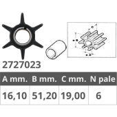 Finnord Yamaha-Selva 2 / 4T 20-50 HP Impeller