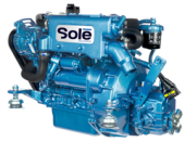 Solé Marine Diesel Engine Mini 29 With Technodrive Gear Box TMC40L, R=2.60:1