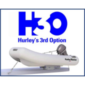Hurley H3O+ Davit Extension 1/4" Underlay Ring White