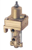 Kobelt 3327 - Normally Closed Adjustable Differential Air Pilot Relay Valve, 1/4" NPT, Dual Piloting, Maximum Pressure 120 PSI, Bronze and Stainless Steel Construction