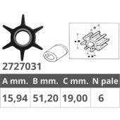 Finnord Johnson / E.2T Impeller 20-25-30-35HP