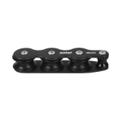 Antal D430 - Aluminum Organizer, 3-Sheave, D=40mm, P=44mm, Line Ø14mm, L=155mm, SWL 600kg