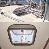 Mosquito Flyscreens WATERLINE for Deck Hatches