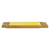 Wooden Rule Yellow 2m