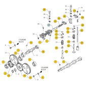 Vetus STM9816 - Shaft M3.28