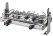 Plastimo 410562 - Xtrem 2 stainless steel gas stove (2 burners)
