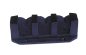 Allpa Plastic Three Fishing Rod Storage Rack, Max. Ø38mm