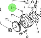 Nanni Diesel 970143118 - Feather Key for HE and N Series Engines