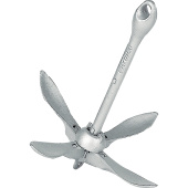 Plastimo Folding Grapnel Anchor with Spoon Flukes