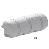 Ocean 72493 - Dock Fender 3/4 Foam Filled, 220x640mm White