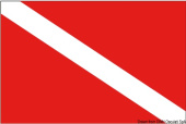 Osculati 35.480.02 - Scuba Diving Flag 30 x 45 cm