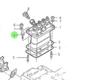 Nanni Diesel 970307949 - Delivery Valve Spring for Injection and Feed Pumps