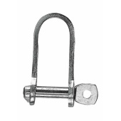 Plastimo 16729 - Shackle Stainless Steel + Capt Pin - 5mm X2