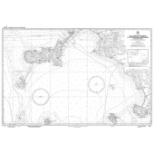 Istituto Idrografico Charts For School - From Castel Sardo To Olbia And Bocche Di Bonifacio