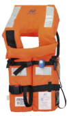 Plastimo 59406 - SOLAS lifejacket 165N, Adult > 43kg, with flashlight