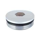 Guidi Cap Dirty Water Cover Cap Chrome Plated 1 1/2"