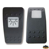 Trem L0780022 - Symbols Of Black Keys For Switches Carling Contura