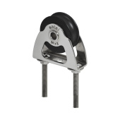 Antal 00323 - Stainless Steel 316 Mini Block Series 34x6, Ball Bearing, Upright Block