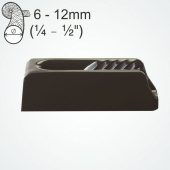 Clamcleat CL228 Vertical Cleat with Integral Fairlead for 6–12 mm Rope