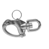 Belship 721411 - 316 Stainless Steel Snap Shackle with Swivel 68mm (5 pcs)
