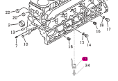 Northern Lights 6222-23-1810 - Piston Cooling Nozzle 