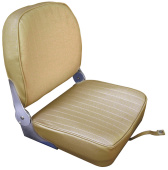 Osculati 48.404.03 - Seat with foldable back sand vinyl cushion