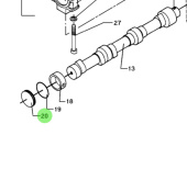 Bukh 000E4786 - Cover for DV36 and DV48 Engines