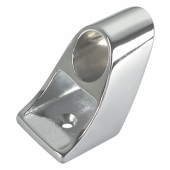 Foresti & Suardi Chromed Brass Central Handrail Through-Hull Fitting, Ø20–22 mm