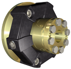 Centaflex Coupling, AM-140 1.2, Max. 1875nm (Pleasure Craft), D=63,5mm, Tk=108mm, Z=8x45°, M=M10
