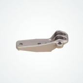 Clamcleat CL708 Rivet-On Fitting for 6:1 Downhaul Systems, 3–5 mm Rope