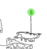Nanni Diesel 970312280 - Venturi Gasket for Intake Manifold Systems